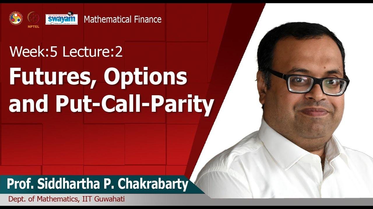 Lec 14: Futures, Options and Put Call Parity