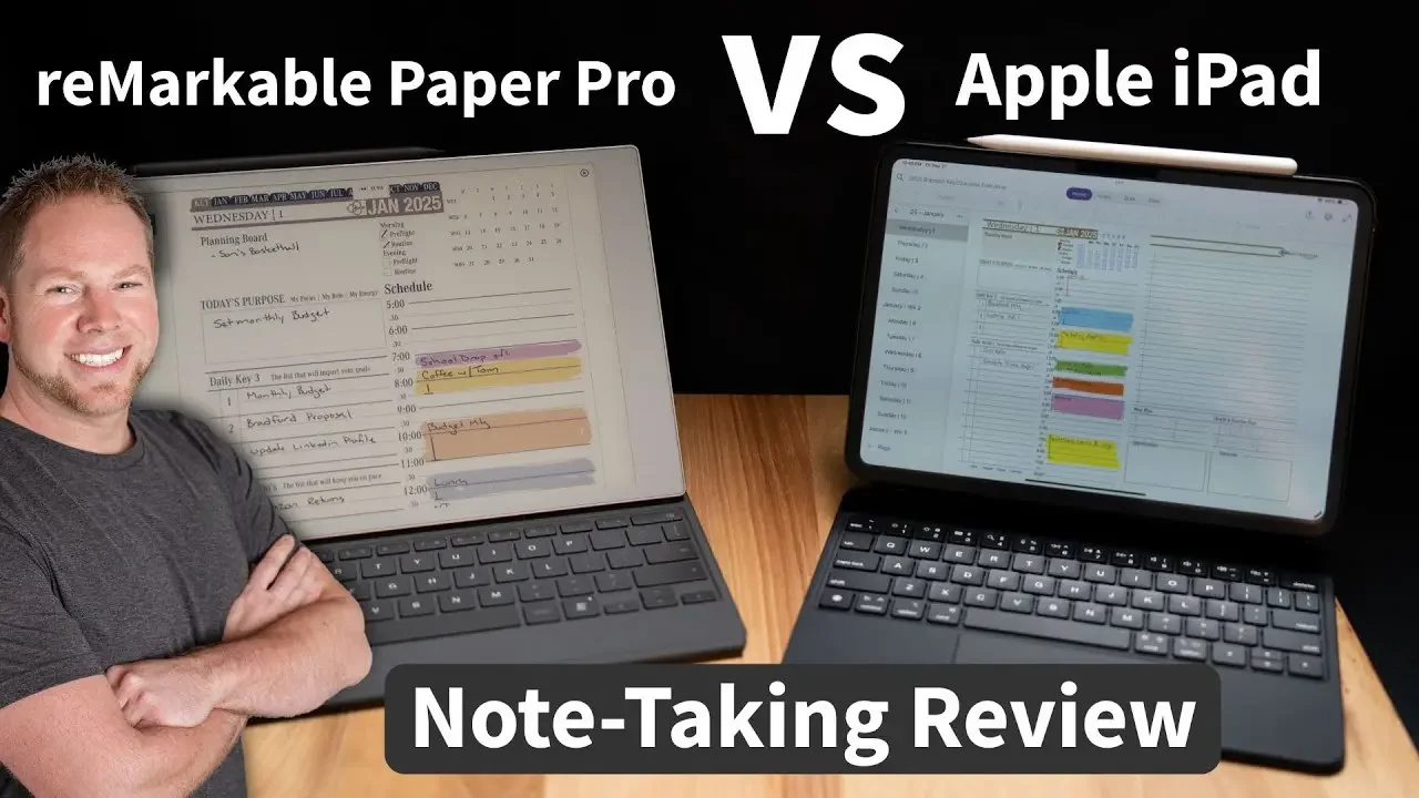 ipad Vs ReMarkable Note taking Review