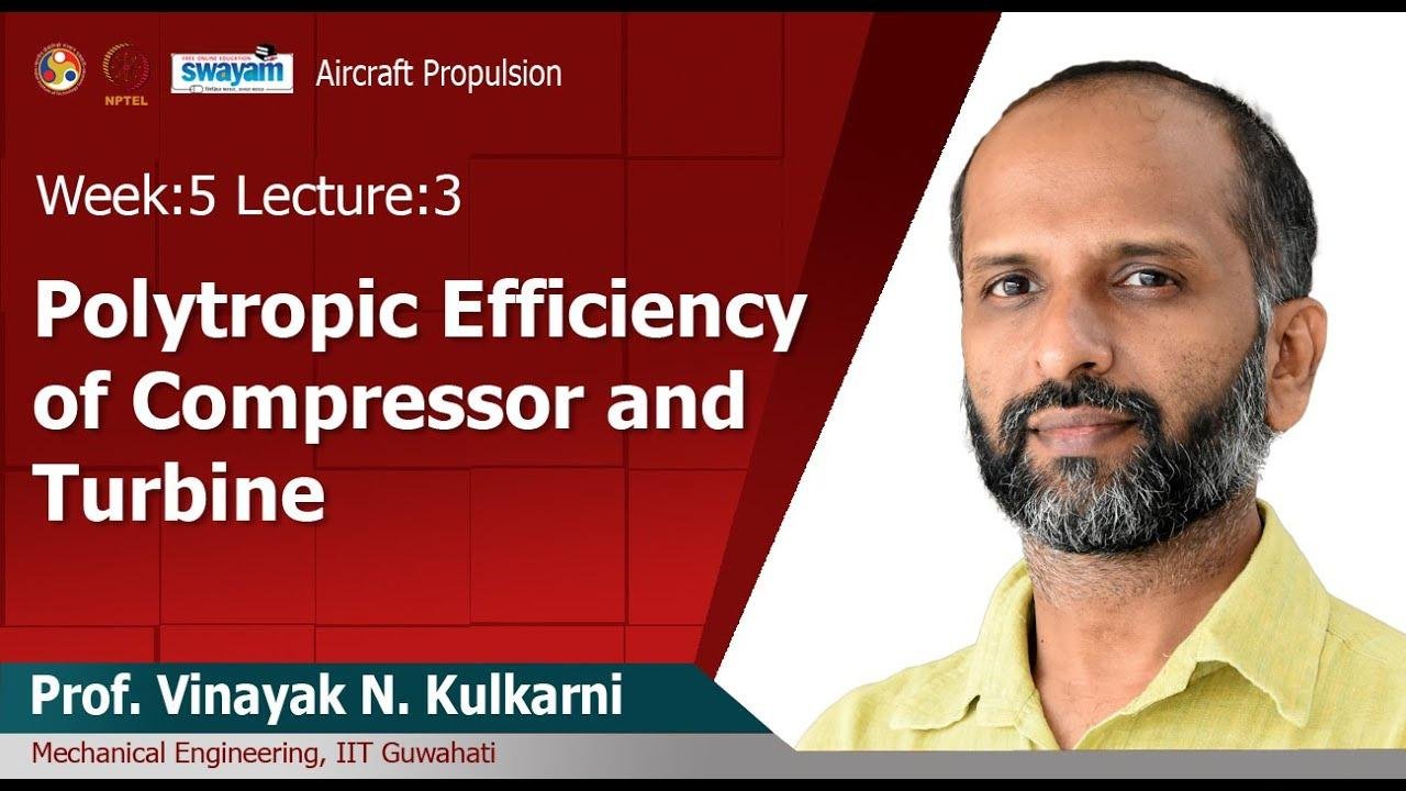 Lec 15: Polytropic Efficiency of Compressor and Turbine