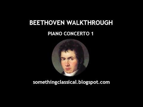 BEETHOVEN - PIANO CONCERTO 1 (full analysis)