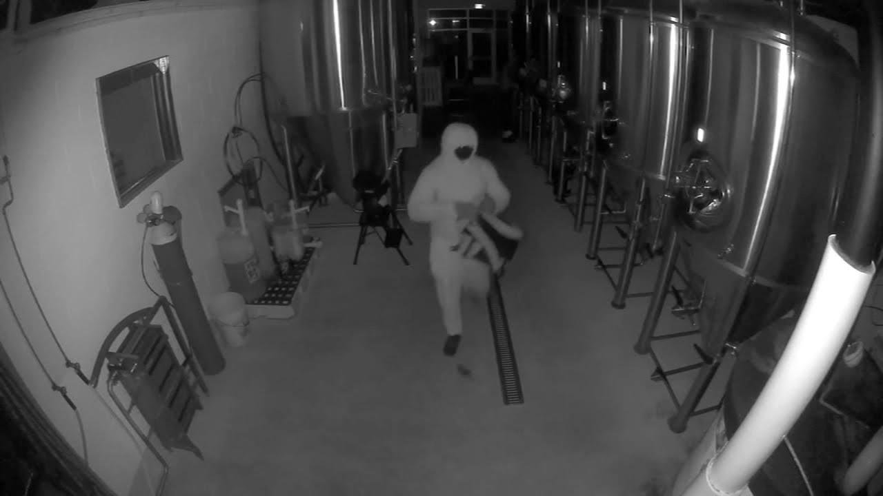 Break-in at Pennsylvania crafter brewery caught on video; suspect sought