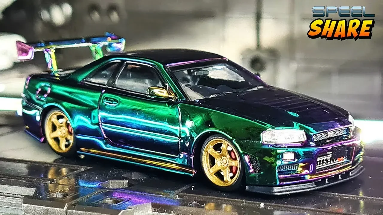 Nissan Skyline GT-R R34 by Fuji - unlicensed with premium details - Did they copy INNO64's cast?