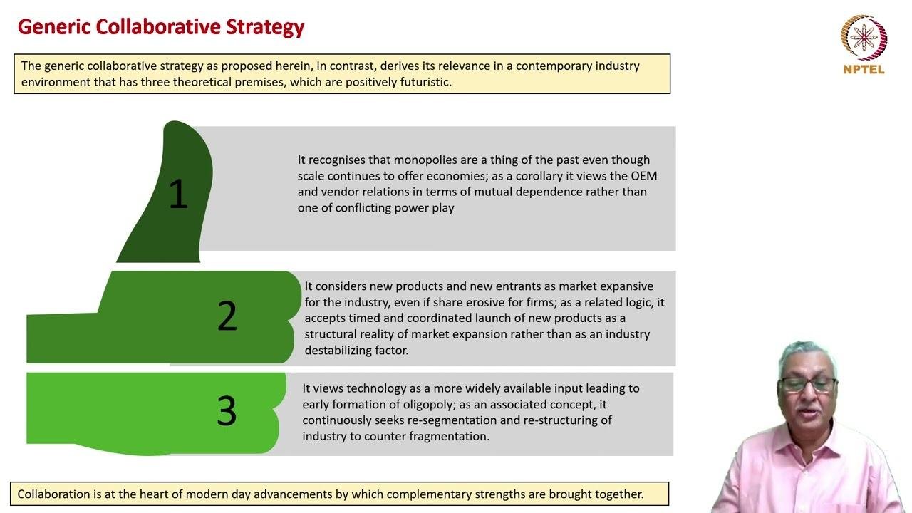 Technology And Collaboration | Videos | NPTEL-NOC IITM | Gan Jing World
