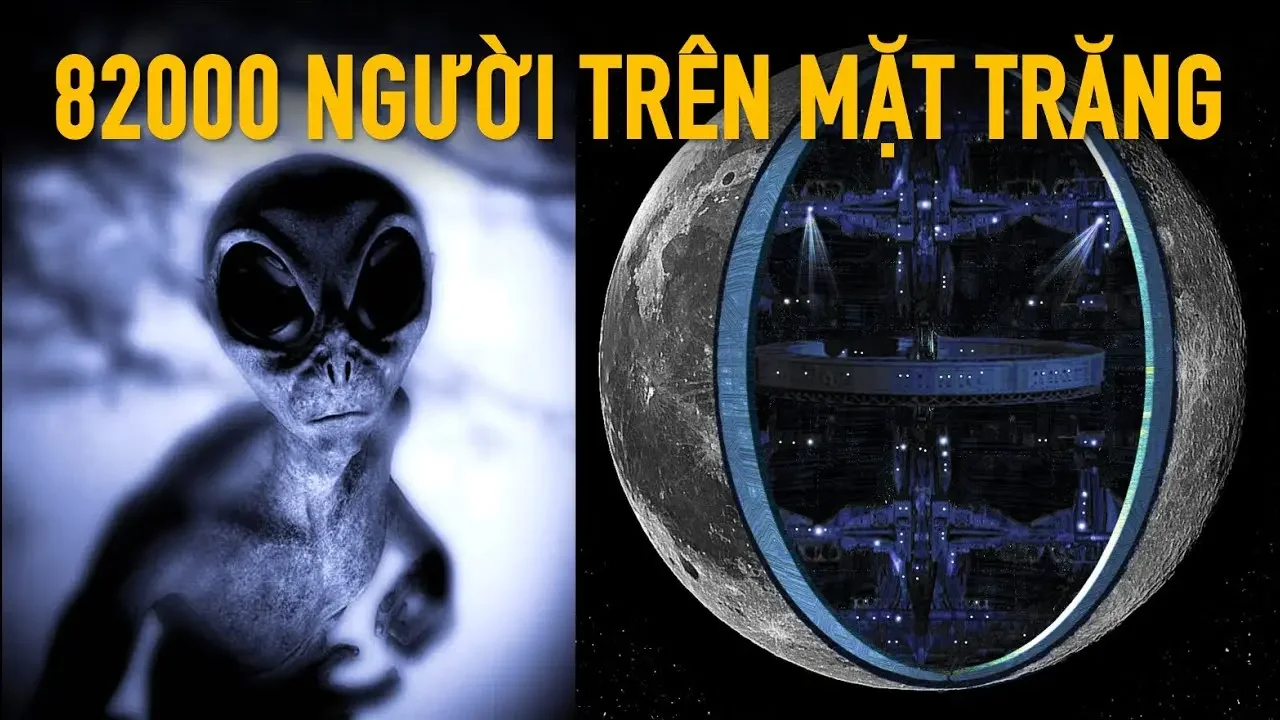 Sách Cổ Tiết Lộ: Có 82.000 Người Ngoài Hành Tinh "Trông Nom Sửa Chữa Mặt Trăng"