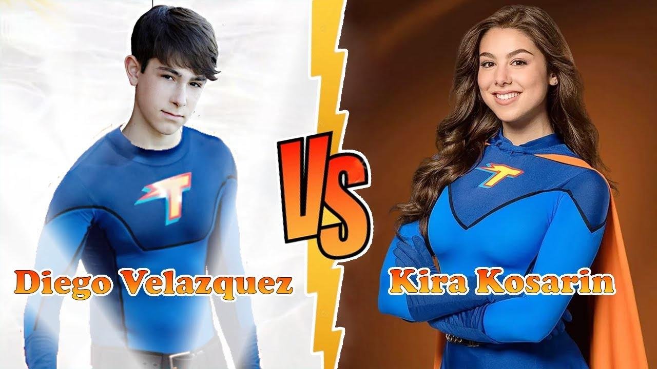 Kira Kosarin Vs Diego Velazquez (Billy Thunderman) Transformation ★ From Baby To 2023