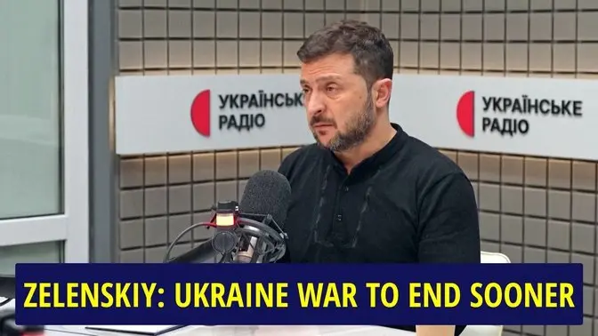 Zelenskiy: Ukraine War Could End Quicker Under Trump