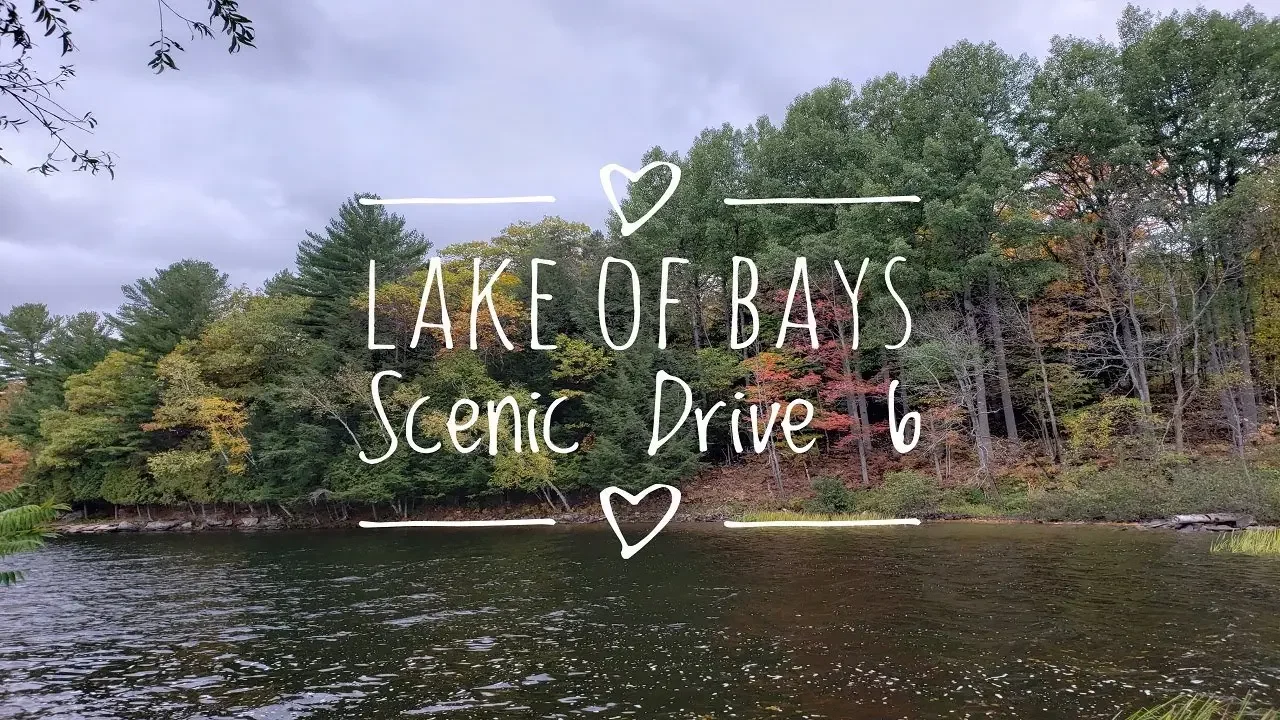 Lake of Bays Scenic Drive in Baysville, ON Canada 6  가을나들이