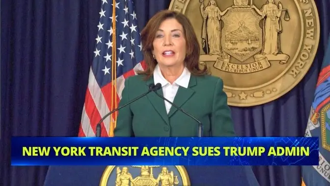 New York Transit Agency Sues Trump Admin Over Effort to Kill New York Congestion Pricing Program