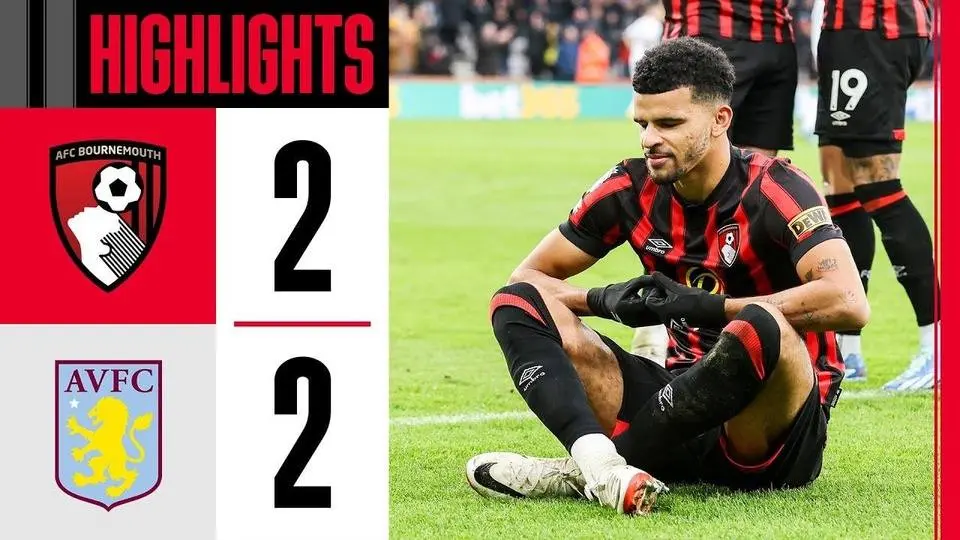 (Premier League 2023/2024): Highlights Bournemouth - Aston Villa