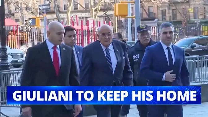 Giuliani to Keep His Home in Settlement With Election Workers