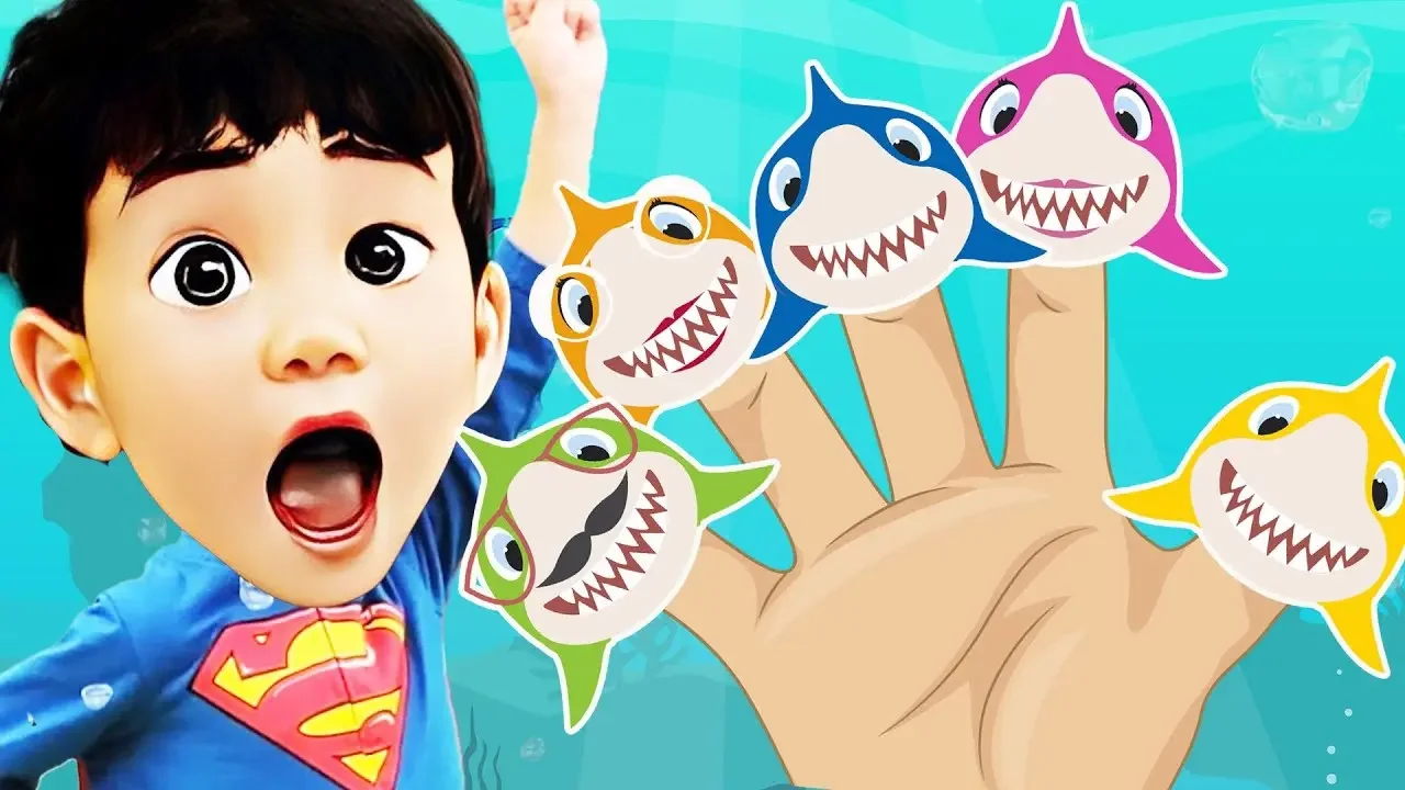 Baby Shark Finger Family and Rescue Team | More Nursery Rhymes