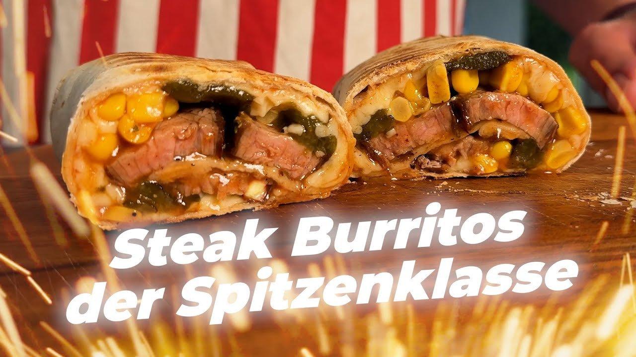 Die Flanksteak Burritos der Spitzenklasse | Die Grillshow 617  #bbq #foodporn #outdoorcooking