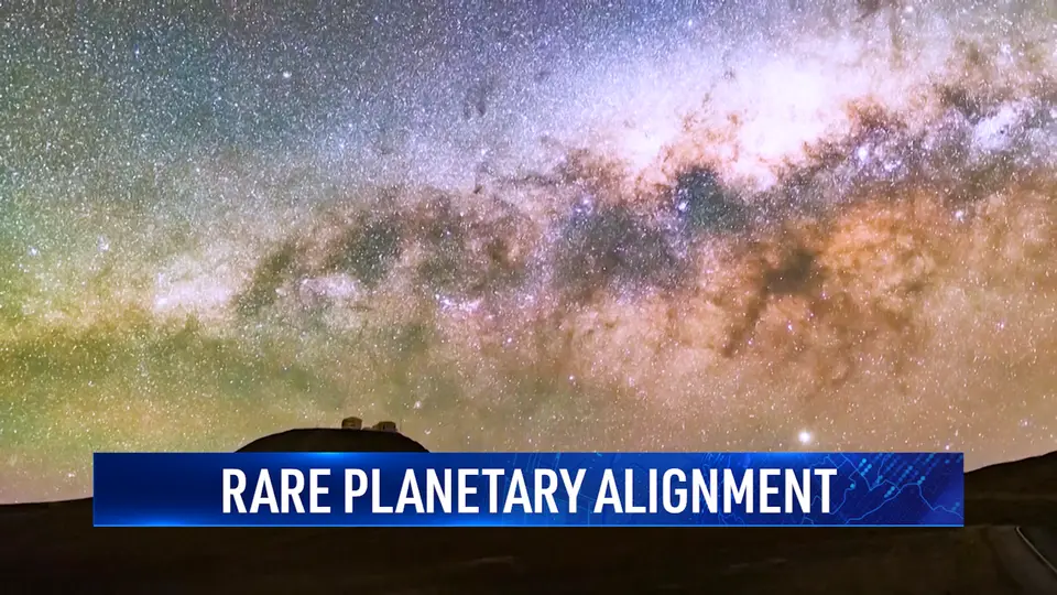 Rare Planetary Alignment Graces Chilean Skies