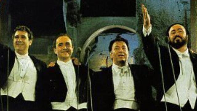 1990年三大男高音首次联袂演唱《我的太阳》