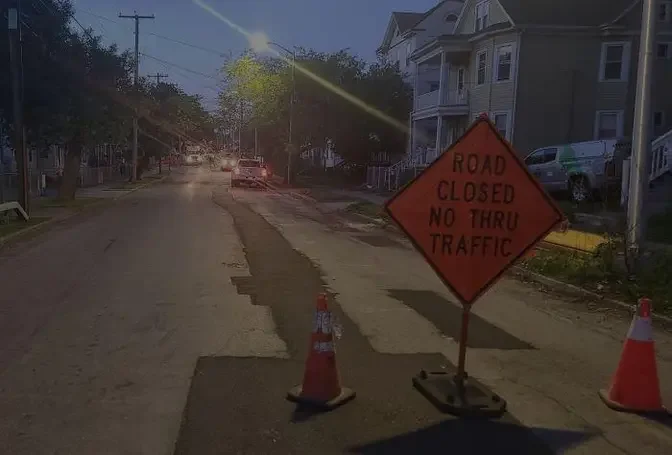 Central Hudson contractor dusts up neighborhood at night (VIDEO)