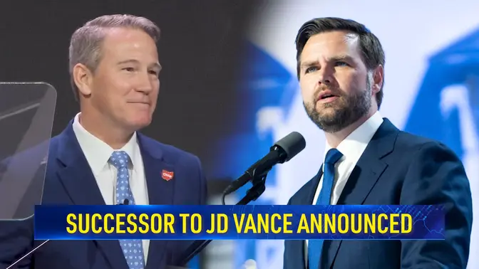 Ohio Gov. Mike DeWine Names Lt. Gov. Jon Husted to Succeed JD Vance