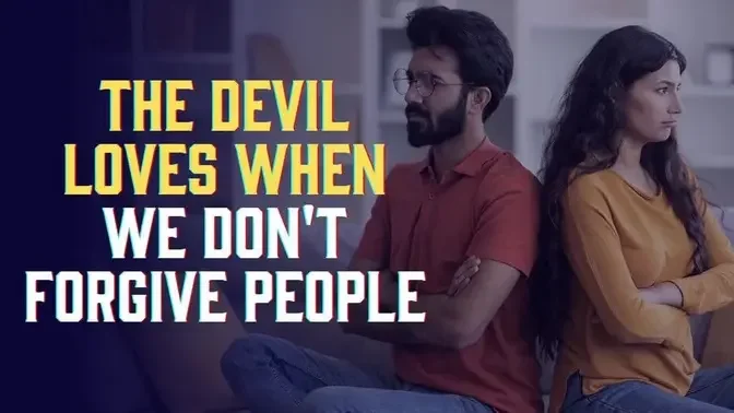 How does the devil use unforgiveness as a way to control us?