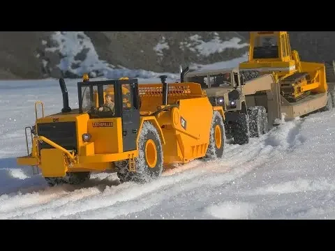 RC Snowrunner 2024 / Caterpillar Landscraper / Russian Zil 130 4x4