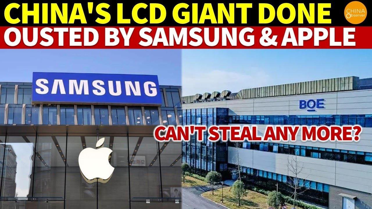 Samsung’s Fury: BOE Plays the Trick of Thief Crying ‘Stop Thief’, Then Booted From LCD Supply Chain! 2023-11-27 23:16