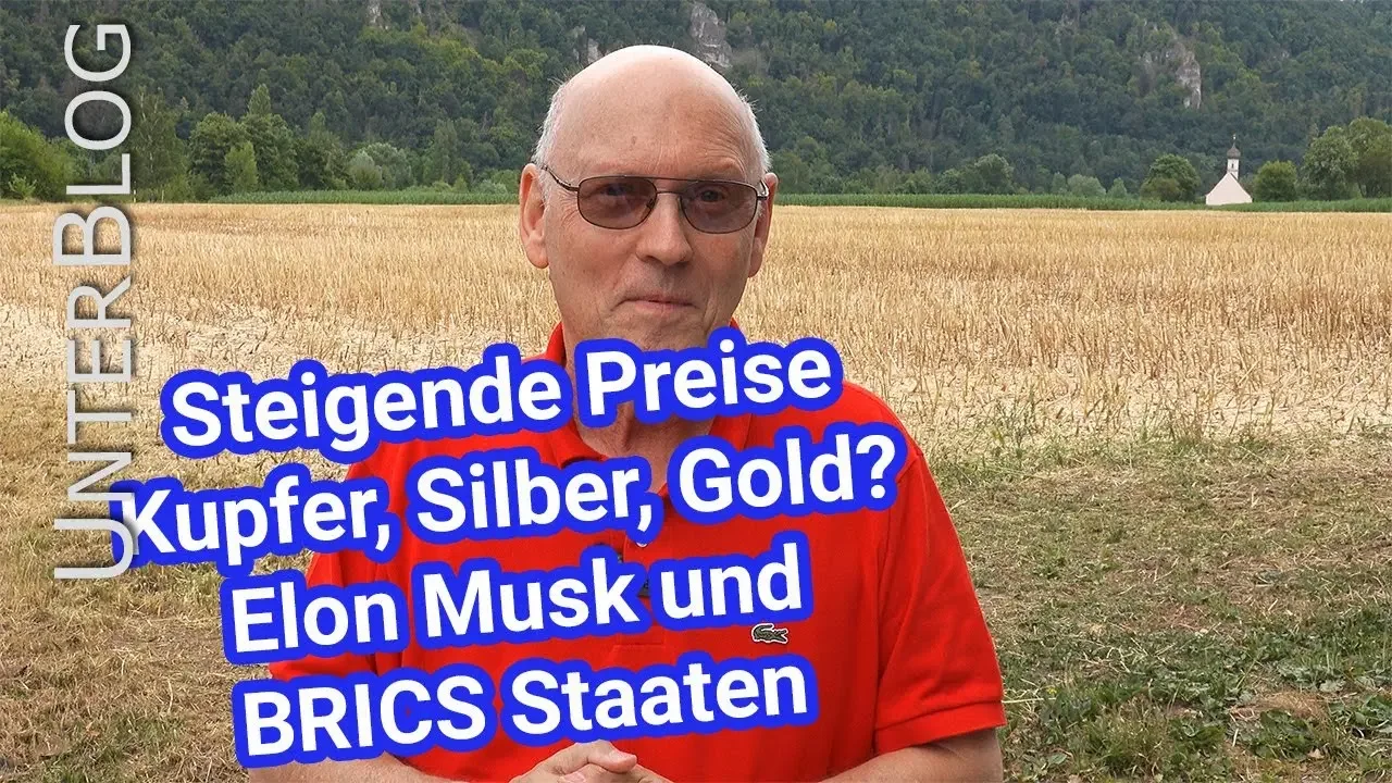 Kupfer, Silber, Gold - Mein Zock, Elon Musk und die BRICS-Währung