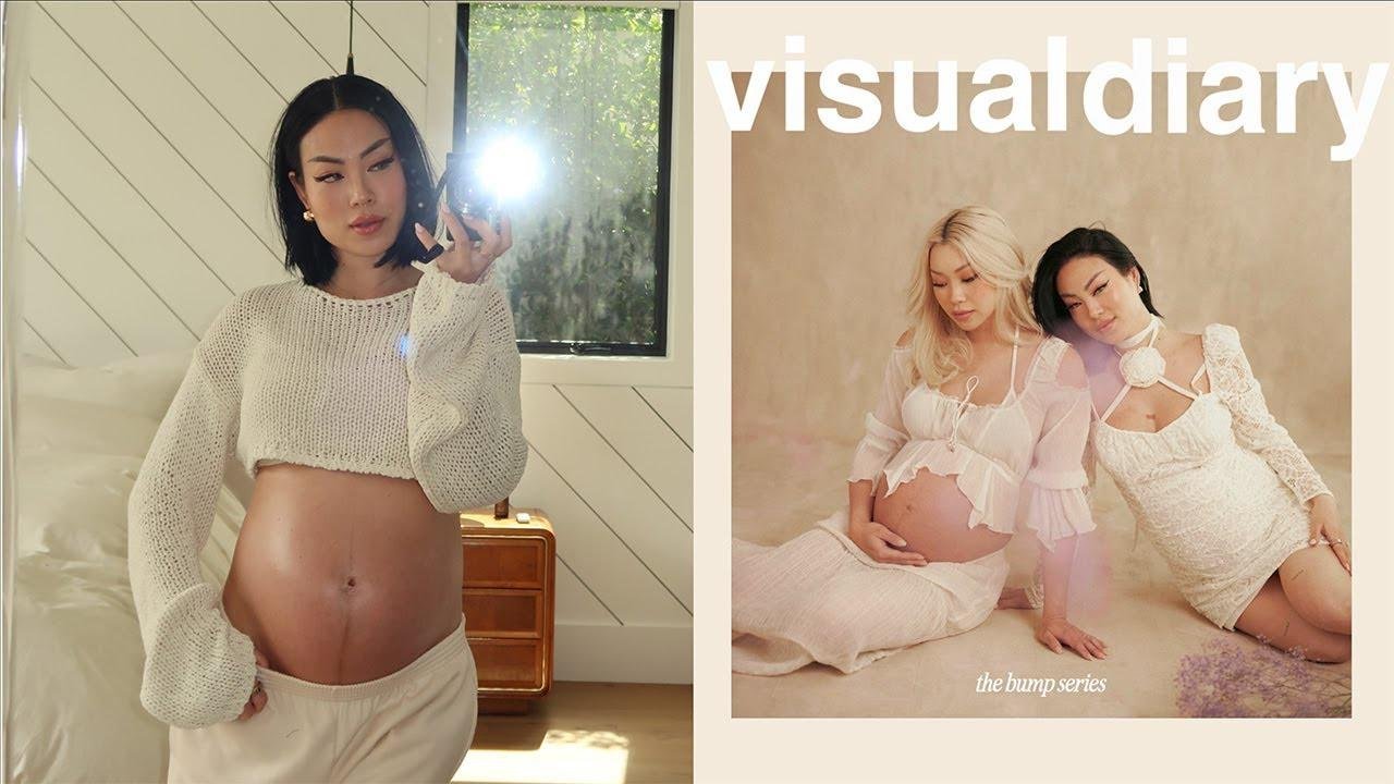 A Pregnant Week in My Life | visual diary, vlog, maternity photoshoot, wholesome weekend