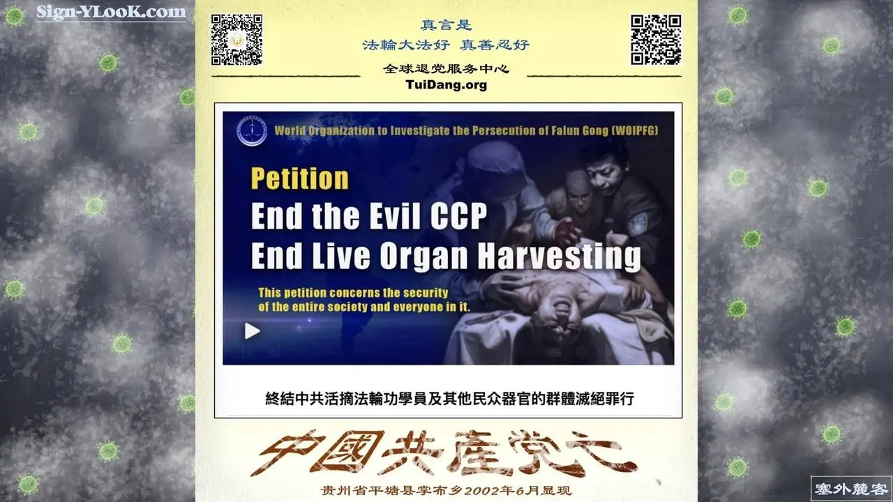 【天滅中共】關於中共病毒來襲的提醒｜葉文
