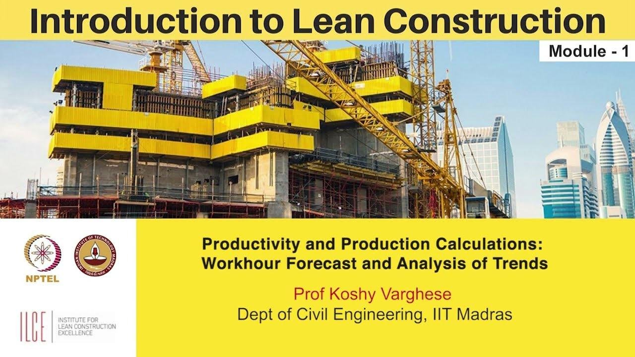 Productivity and Production Calculations: Workhour Forecast and Analysis of Trends