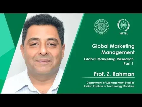 Global Marketing Research Part 1