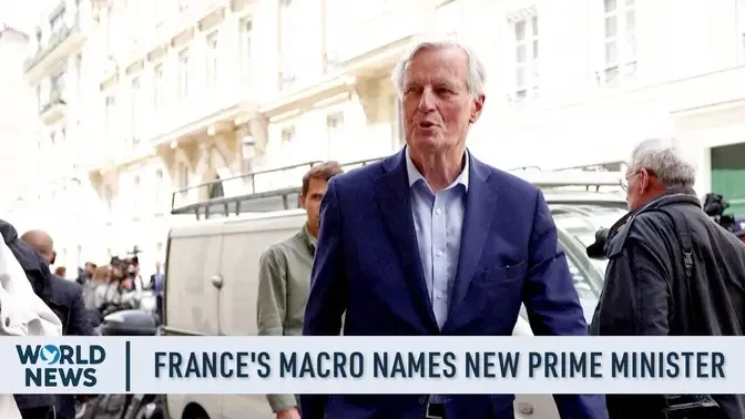 Macron Names EU's Brexit Negotiator Michel Barnier as France’s New Prime Minister