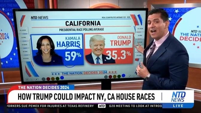 How Trump Could Impact New York and California US House Races?