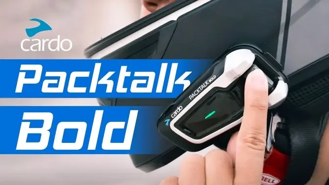 Hướng dẫn lắp và chia sẻ công dụng của Cardo Packtalk Bold - bộ đàm cho xe máy