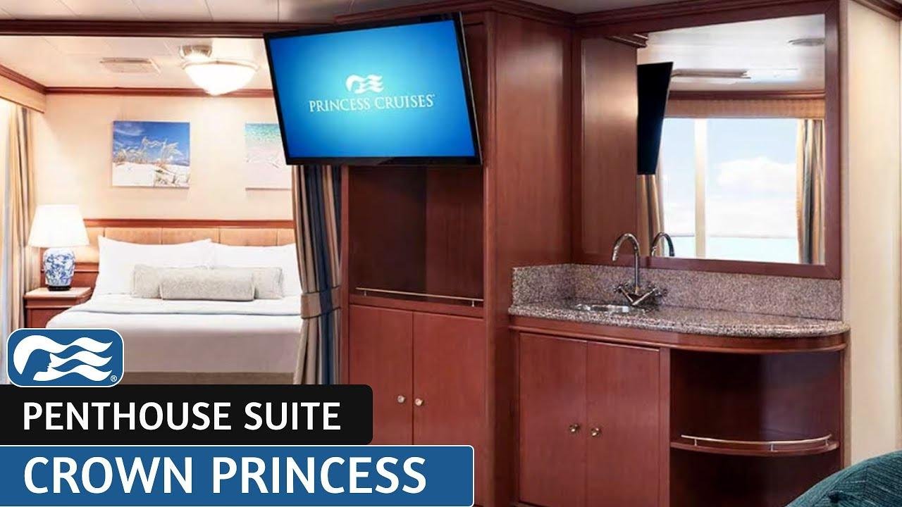 Crown Princess | Penthouse Suite | Full Walkthrough Tour & Review | 4K ...