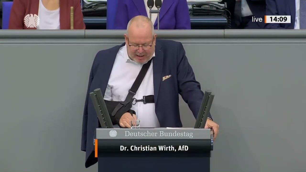 🚨 Dr. Wirth attackiert Faeser: "Gefahr für innere Sicherheit!" - AfD im Bundestag schlägt Alarm 🚨