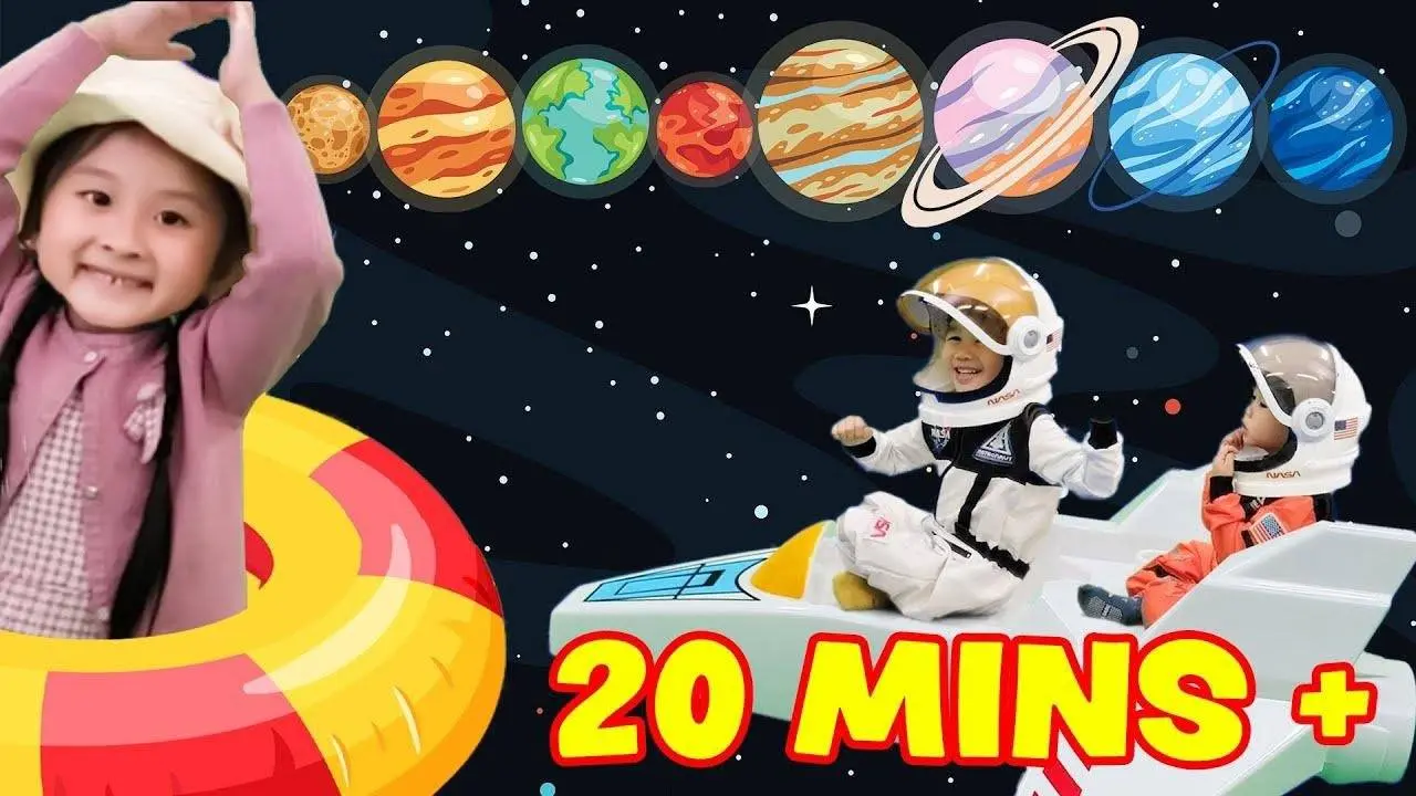 Baby Shark Doo Doo with Aunty, Uncle, Sister & Brother + Learn 8 Planets | More DoReMi Kids Songs