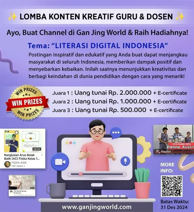 LOMBA KONTEN KREATIF GURU & DOSEN 2024