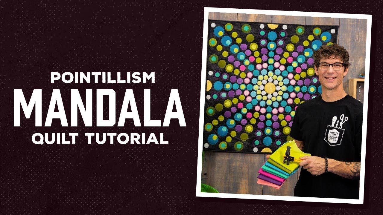 Make a Pointillism Mandala Quilt with Rob!