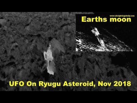 UFO Found Hidden In NASA Photo on Ryugu Asteroid, Nov 2018, UFO Sighting News.