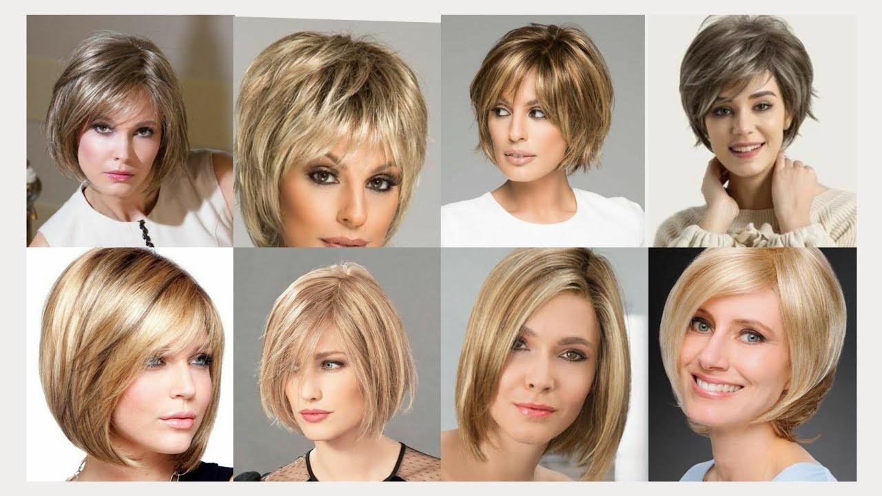 Flattering Short HairHairstyles|Trending Bob Haircuts With Amazing Blondes Hair Color Ideas #2