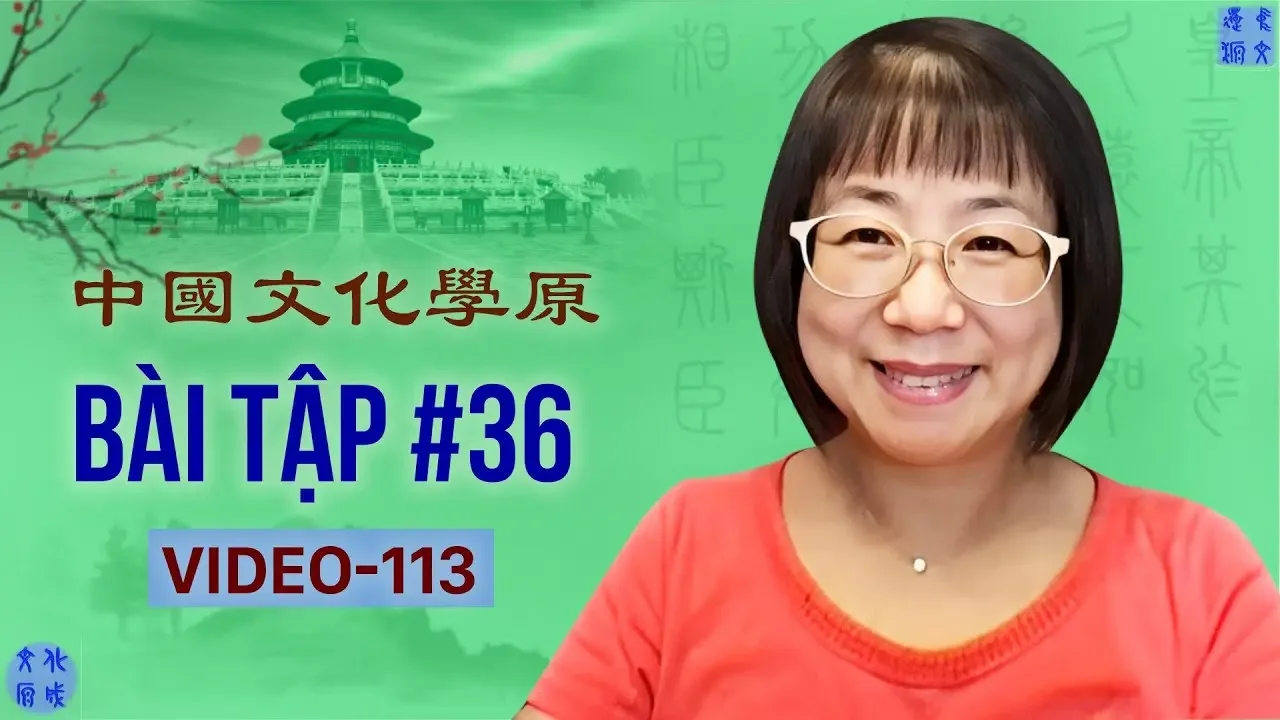 Học Tiếng Trung Thần Truyền: Bài Tập #36