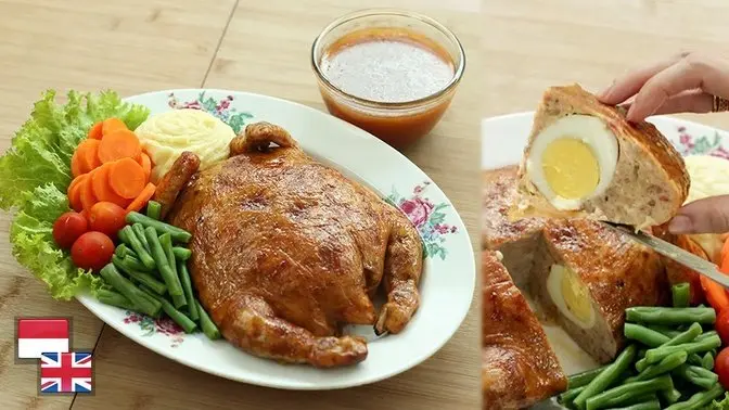 Istimewa Anti Gagal! Resep AYAM KODOK [Lengkap Dengan Saus]