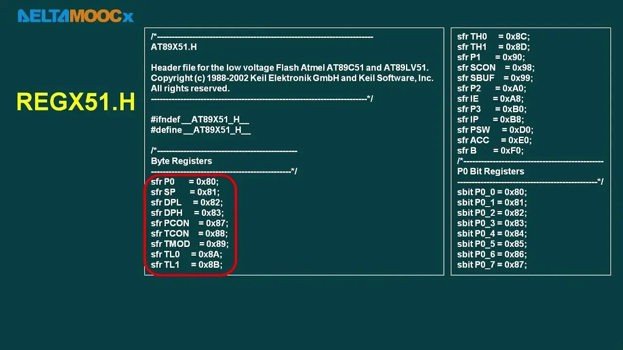 微算機原理及應用(I)_林淵翔_單元五8051的輸入與輸出埠控制_PART C_8051的C語言程式設計方法