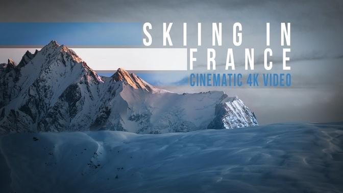 Skiing in France | A Cinematic 4k Travel video | Ski Channel