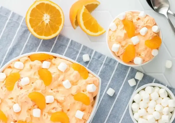 How to Make an Easy Orange Fluff Salad Recipe: A Delightful Dessert for Any Occasion