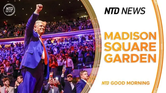 Trump Supporters Pack Madison Square Garden; Harris Encourages Pennsylvania Churchgoers to Vote