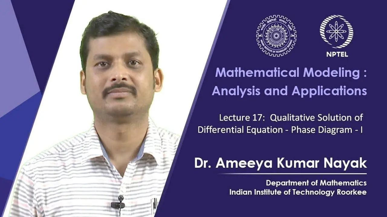 Qualitative Solution of Differential Equations - Phase Diagrams - I