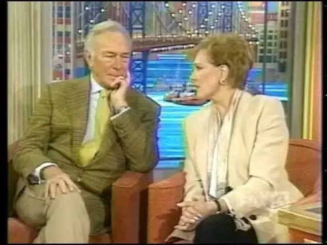 Christopher Plummer Rosie O'donnell interview 2000jan21 | Videos ...