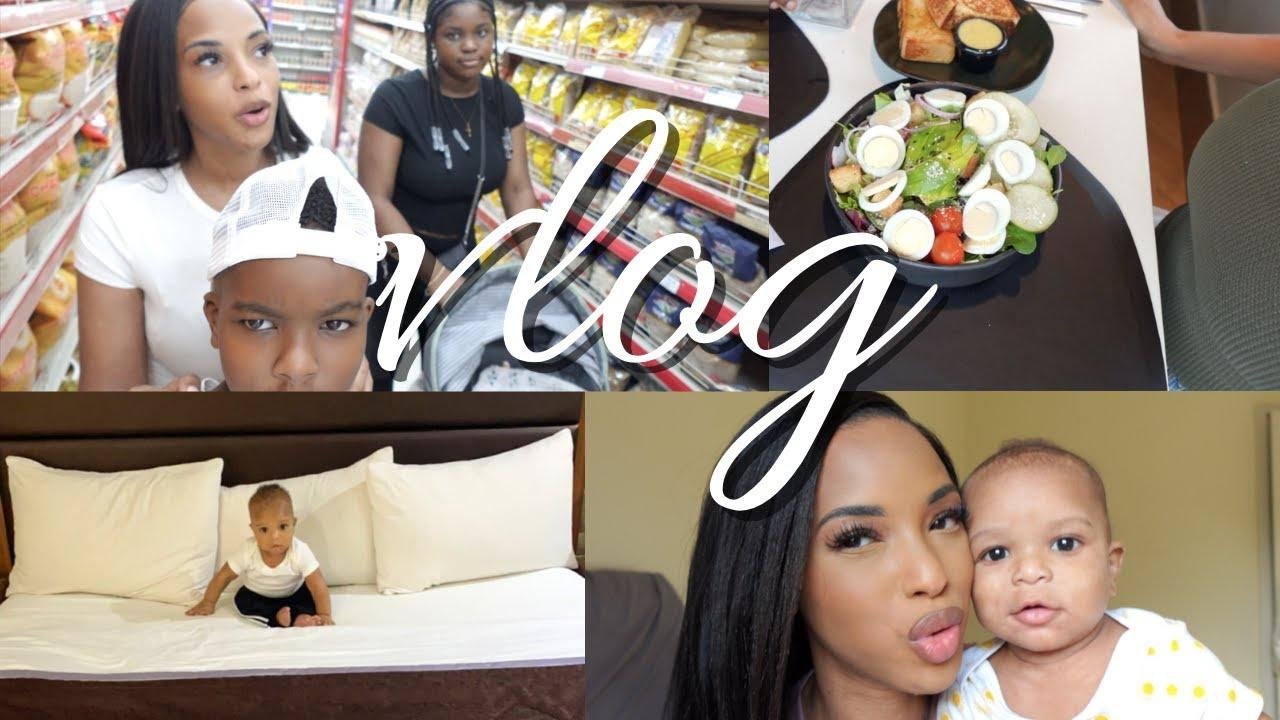 Leaving Nigeria, more eating, back with the kids | ROCHELLE VLOGS