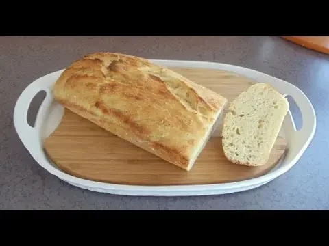 No-Knead Artisan Buttermilk Bread (Easy... No Mixer... No Yeast Proofing)