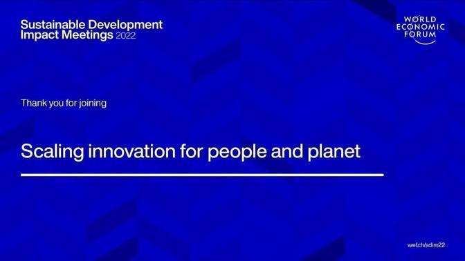 Scaling Innovation for People and Planet #SDIM22