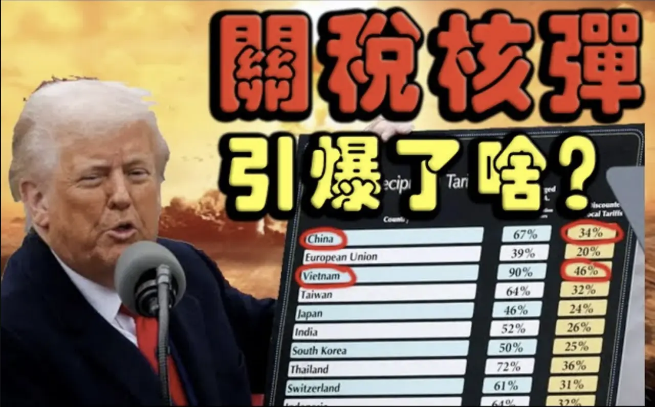 川普關稅核彈：中共經濟要完蛋了嗎？習近平出六大招反制；揭開中共經濟四大痛點【江峰視界20250405第28期】#川普關稅核彈